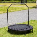 VIRTUFIT SKŁADANA TRAMPOLINA FITNESS Z UCHWYTEM - CZARNA - 100 CM