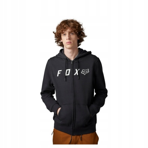 BLUZA Z KAPTUREM NA ZAMEK FOX ABSOLUTE BLACK L