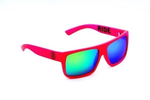 Okulary NEON Ride pink fluo (lens: green cat.3)