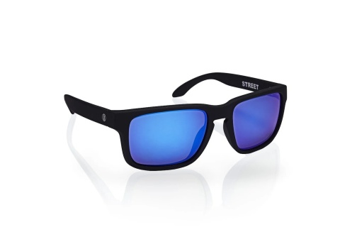 Okulary NEON Street black (lens: blue cat.3)