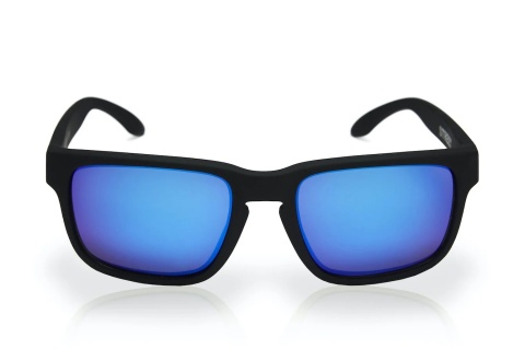 Okulary NEON Street black (lens: blue cat.3)