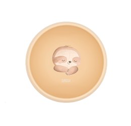 Miska silikonowa z przyssawką Leniwiec SASSI