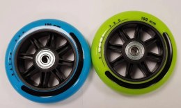 Razor PRO X koła kpl. zielone/niebieskie