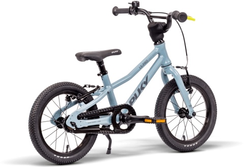 Rower dziecięcy PUKY LS-PRO LTD | niebieski (ash blue), rozmiar 14" + boczne kółka