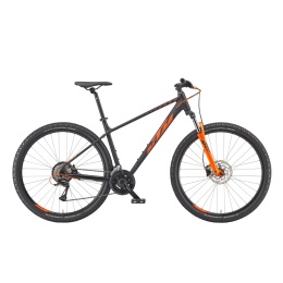 Rower MTB KTM Chicago 292 czarno-pomarańczowy, rozmiar XL