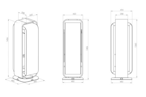 Wieża treningowa NOHRD StepTower Walnut Orzech