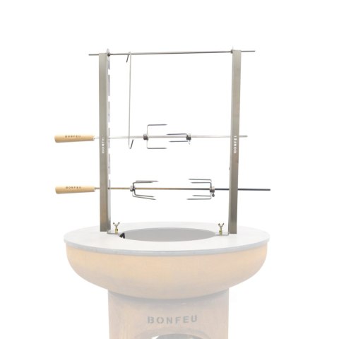 BF Stelaż z rożnem do planchy