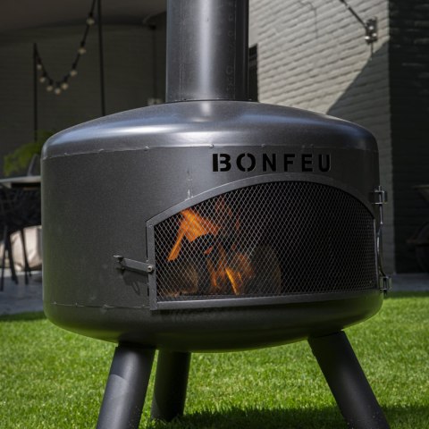 BONFEU KOMINEK OGRODOWY BONGIRO CZARNY