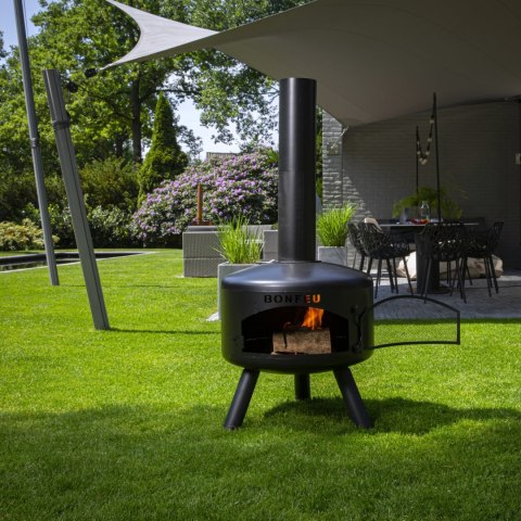 BONFEU KOMINEK OGRODOWY BONGIRO CZARNY