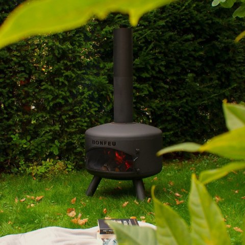 BONFEU KOMINEK OGRODOWY BONGIRO CZARNY