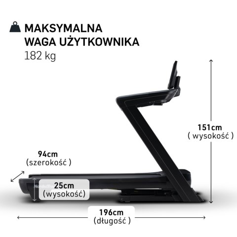 Bieżnia elektryczna NordicTrack Commercial 1250 – do biegania