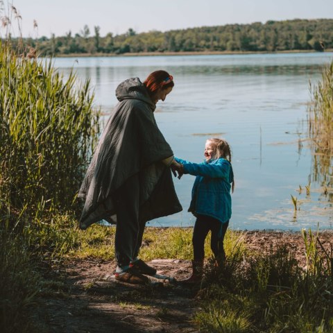 OFFLANDER PONCZO KEMPINGOWE WODOODPORNE SZARE