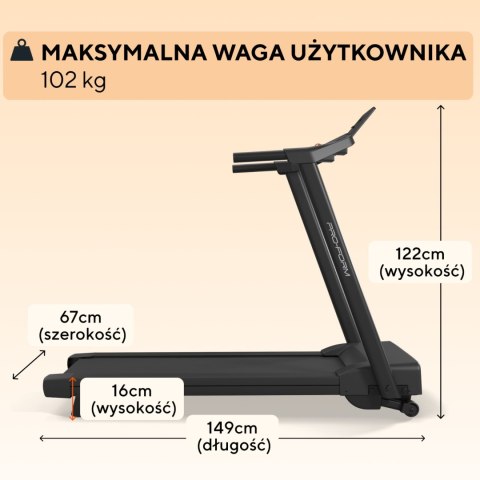 Bieżnia ProForm Sport – elektryczna, do biegania w domu