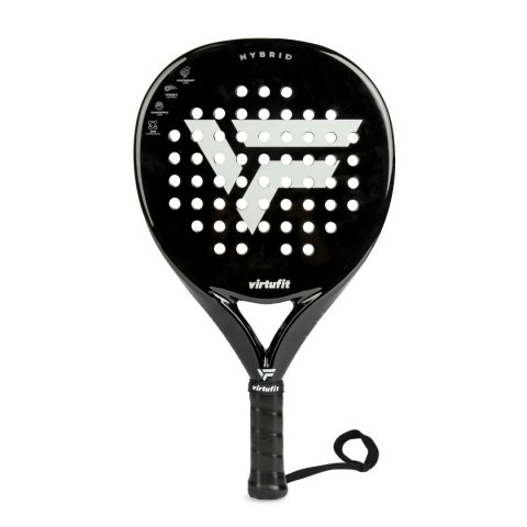 VIRTUFIT RAKIETA PADEL HYBRID - CZARNO-SREBRNA