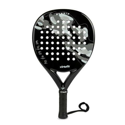 VIRTUFIT RAKIETA PADEL HYBRID - CZARNO-SZARA