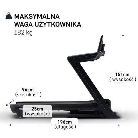 Bieżnia elektryczna NordicTrack Commercial 1750 – profesjonalna