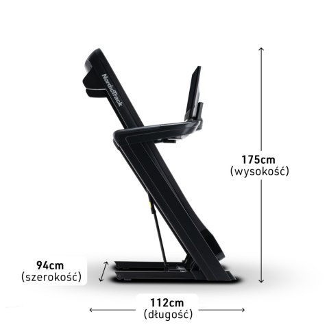 Bieżnia elektryczna NordicTrack Commercial 1750 – profesjonalna
