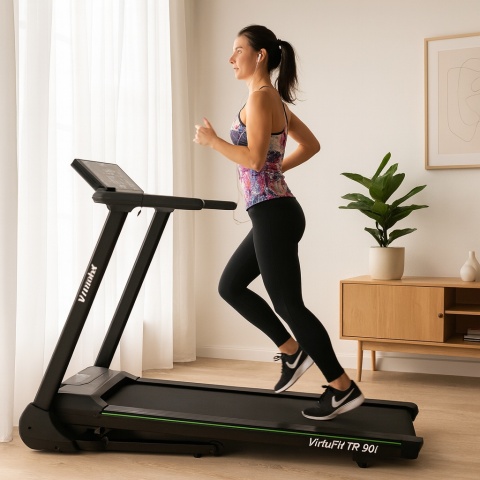 Bieżnia elektryczna VirtuFit TR-90i – składana, domowa