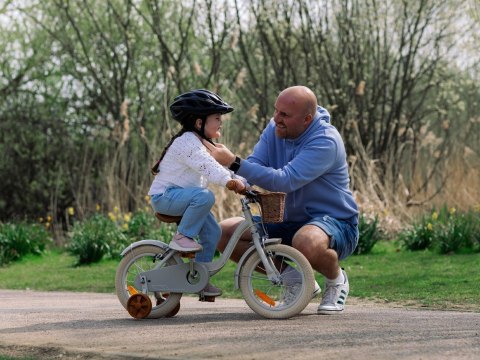 Huffy Rower dziecięcy 14" Vintage Szary
