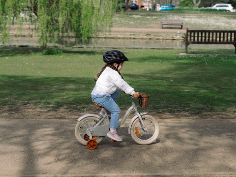 Huffy Rower dziecięcy 14" Vintage Szary