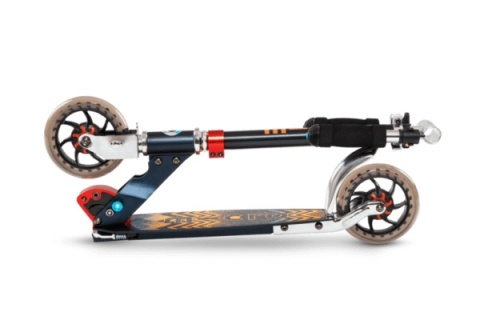 Hulajnoga dla dzieci MICRO Speed Aztec czarno- pomaranczowa