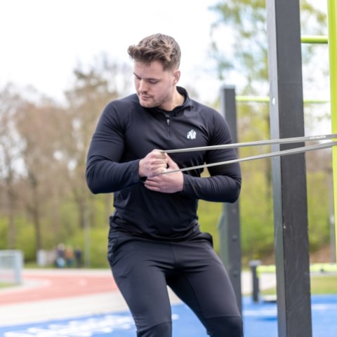 VIRTUFIT PRO GUMA FITNESS POWER BAND ŚREDNIA ŻÓŁTA