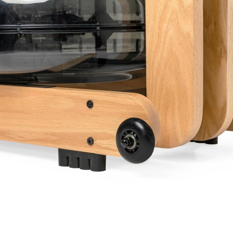 VIRTUFIT WIOŚLARZ ELITE Z OPOREM WODNYM DREWNIANY