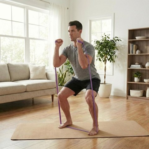 BODY SCULPTURE GUMA DO ĆWICZEŃ FIOLETOWA BB 2001PP