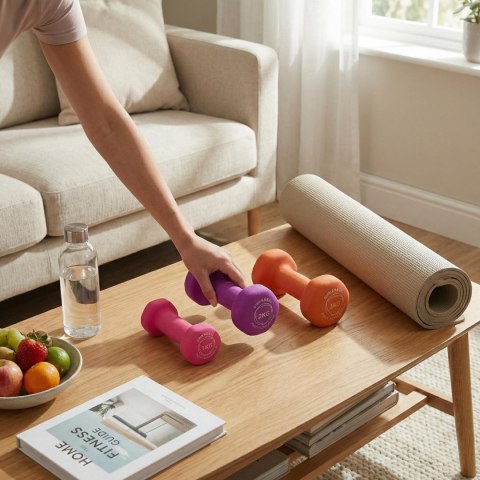 BODY SCULPTURE HANTEL Z PVC BW 513 1 KG