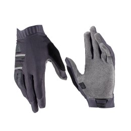 LEATT (2023) RĘKAWICE ROWEROWE MTB 1.0 GRIPR GLOVE STEALTH KOLOR GRAFITOWY ROZMIAR M