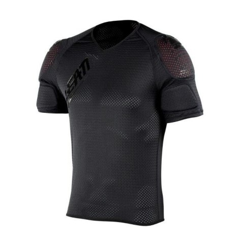 LEATT OCHRANIACZ RAMION NA SIATCE SHOULDER TEE 3DF AIRFIT LITE BLACK KOLOR CZARNY ROZMIAR M