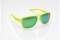 NEON Okulary przeciwsłoneczne Board żółte, szkła zielone