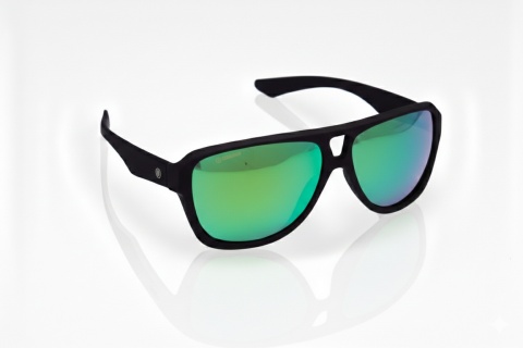 Okulary NEON Board black (lens: green cat.3)