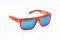 Okulary NEON Ride red fluo (lens: blue cat.3)