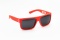Okulary NEON Ride red fluo (lens: steel cat.3)