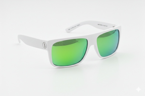 Okulary NEON Ride white (lens: green cat.3)