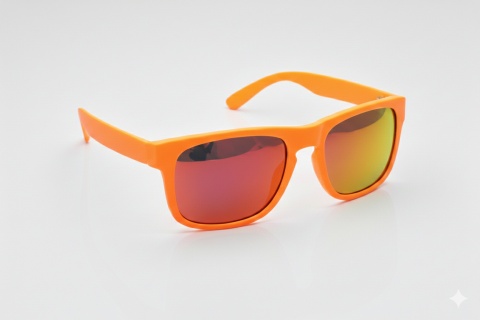 Okulary NEON Street orange fluo (lens: red cat.3)