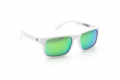 Okulary NEON Street white (lens: green cat.3)