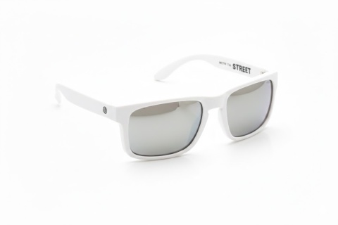 Okulary NEON Street white (lens: silver cat.3)