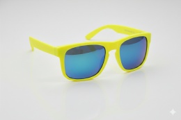 Okulary NEON Street yellow fluo (lens: blue cat.3)