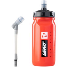 Bidon LEATT Bottle SteadySip Convertible (600 ml) (czerwony, 600ml)