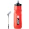 Bidon LEATT Bottle SteadySip Convertible (750 ml) (czerwony, 750ml)