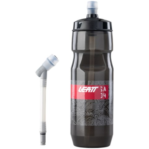 Bidon LEATT Bottle SteadySip Convertible (750 ml) (szary, 750ml)