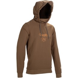 Bluza rowerowa (z kapturem) LEATT Hoodie MTB Gravity 3.0 (brązowy, S)