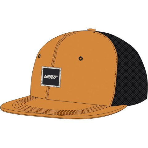 Czapka z daszkiem LEATT Cap Trucker Tech (pomarańczowy)