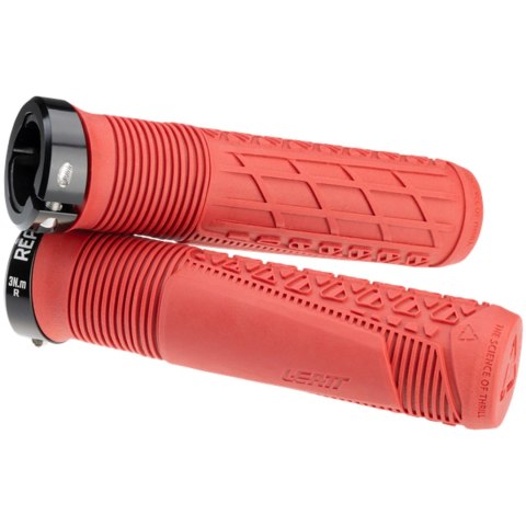 Gripy rowerowe LEATT Grips ReaFlex 6.0 Regular 31mm (czerwony)