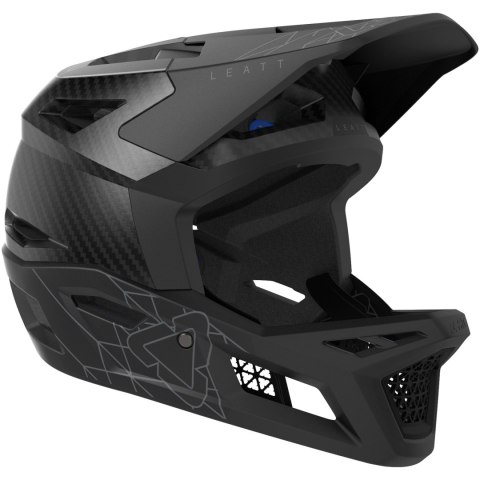 Kask rowerowy (full face) LEATT Helmet MTB Gravity 6.0 Carbon V23 (czarny, M)