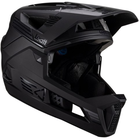 Kask rowerowy (z wypinaną szczęką) LEATT Helmet MTB Enduro 4.0 V23 (czarny, S)