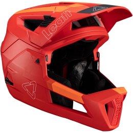 Kask rowerowy (z wypinaną szczęką) LEATT Helmet MTB Enduro 4.0 V24 (czerwony, S)