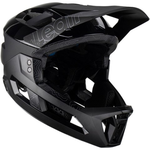 Kask rowerowy (z wypinaną szczęką/3w1) LEATT Helmet MTB Enduro 3.0 V23 (czarny, S)